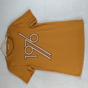 bohme Mustard Graphic '1976' Short Sleeve Tee